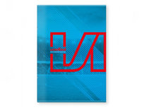 Voetbal International Rood A4 Lijn Schrift