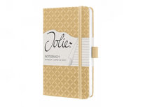 Jolie Flair A6 Notitieboekje - Zandbruin