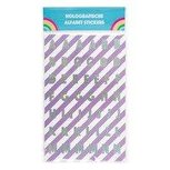 Holografische Alfabet Stickers