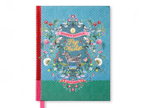 Pip Studio Jungle Animals A5 Notitieboek - Blauw