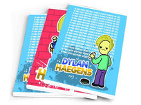 Dylan Haegens A5 Lijn Schrift - 3 stuks