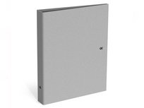 QC Sparkle 2-rings Ringband - Silver