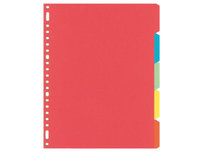 Kangaro 5-delig Karton 180 gram A4 Tabbladen