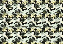 Supertrash Leaves Kaftpapier