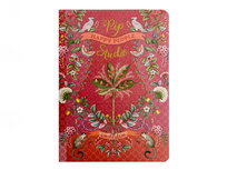 Pip Studio Jungle Animals A6 Notitieboekje - Monkeys Rood