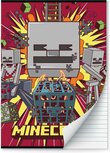 Minecraft A4 Ruit 10mm Schrift - 2 stuks 22/23