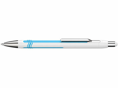 Epsilon XB Balpen - Wit/Blauw