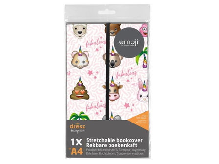 Emoji Animals Rekbare Boekenkaft