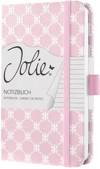 Jolie Beauty A6 Notitieboekje - Pastel Roze