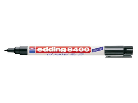 Edding 8400 CD Marker - Zwart