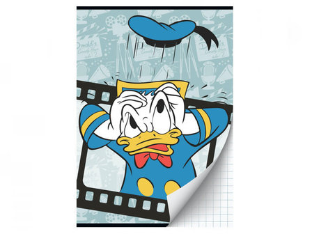 Donald Duck Movie A4 Ruit Schrift