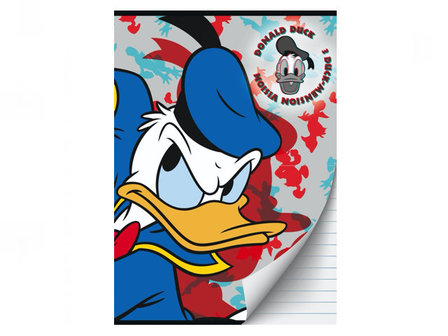 Donald Duck Duck-Mension A4 Lijn Schrift