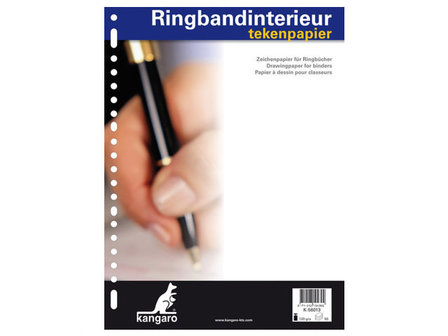 Kangaro Tekenpapier Ringbandinterieur