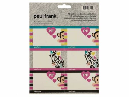 Paul Frank PF Etiketten
