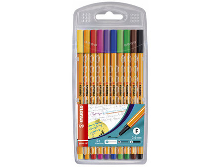 Stabilo Point 88 Fineliner - 10 stuks