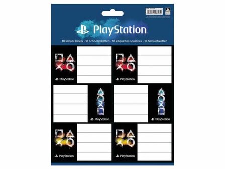 PlayStation Etiketten