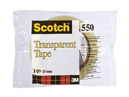 Scotch 15mm x 10m Plakband