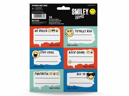 SmileyWorld Funtastic Etiketten