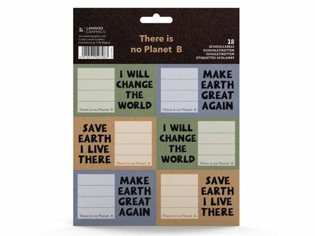 No Planet B Etiketten