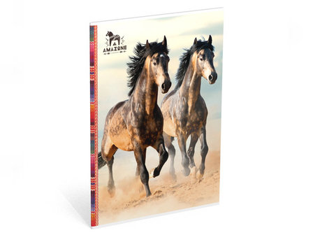 Amazone Two Horses A4 Ruit Schrift