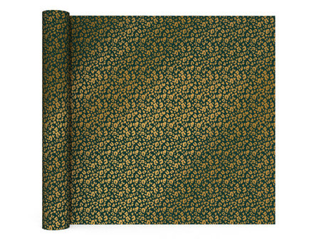 Olive Leopard Kaftpapier