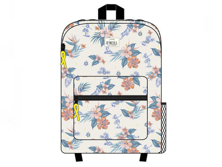 O&#039;Neill Off-White Flower Rugzak