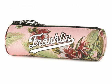 Franklin Marshall Pink Flowers Ronde Etui