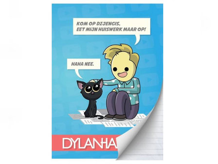 Dylan Haegens A4 Lijn Schrift