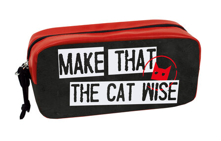 Make That The Cat Wise Rood Etui