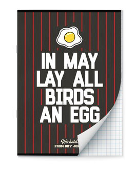 Make That The Cate Wise Birds A4 Ruit Schrift - 2 stuks 22/23