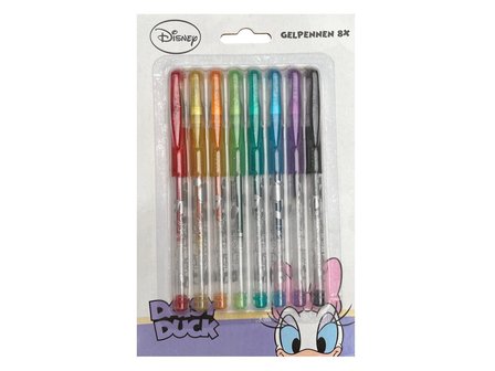 Daisy Duck Gelpen - 8 stuks