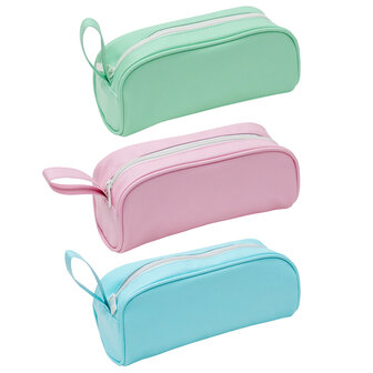 Verhaak Soft Touch Pastel Etui - Blauw