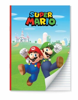 Super Mario A4 Lijn Schrift 