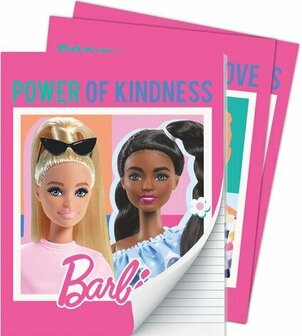 Barbie A5 Lijn Schrift- 3 stuks 24/25