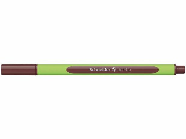 Schneider Line-Up Fineliner - Bruin