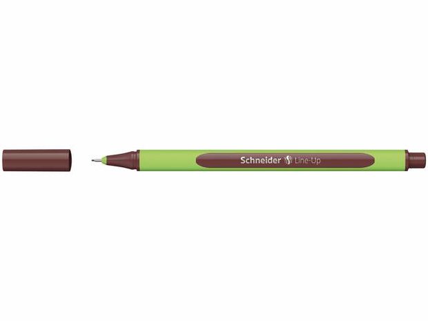 Schneider Line-Up Fineliner - Bruin