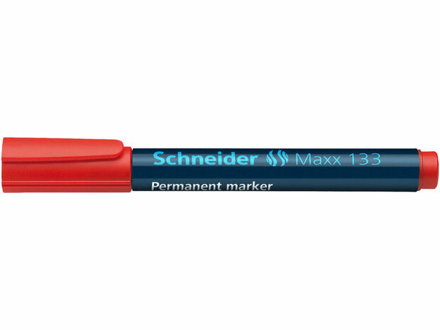 Maxx 133 Permanent Marker - Rood