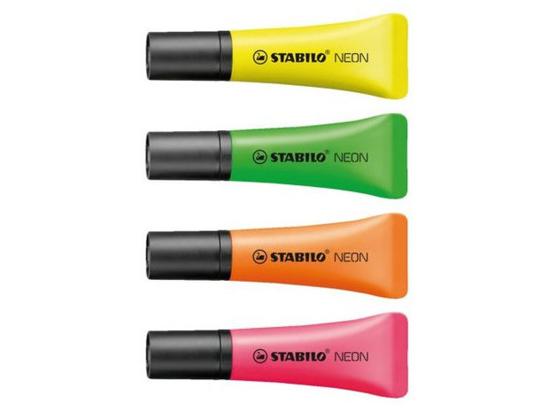 Stabilo 72/24 Markeerstift - Neon Geel