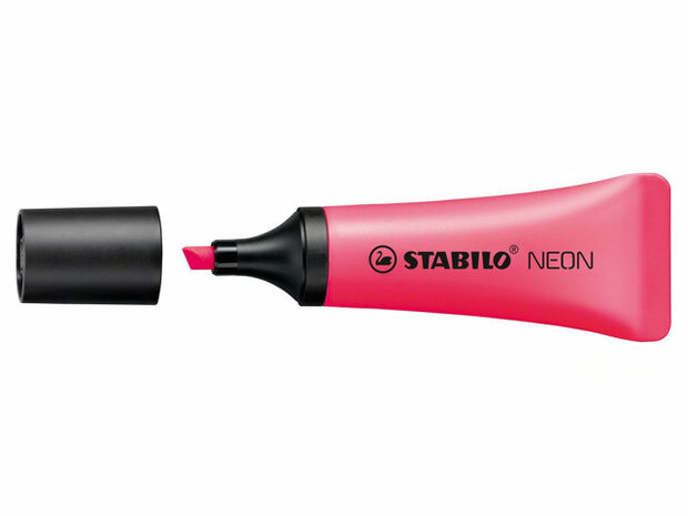Stabilo 72/56 Markeerstift - Neon Roze