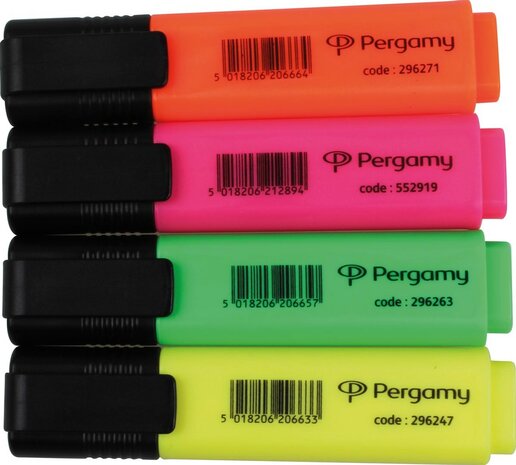 Pergamy Markeerstift - 4 stuks