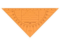 Aristo 1550 Geodriehoek - Oranje