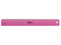 Geoflex Liniaal 30cm - Neon Roze