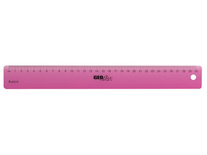 Geoflex Liniaal 30cm - Neon Roze