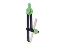 Kunststof Passer + Potlood - Groen