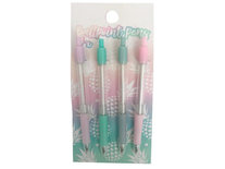 Pretty Paradise Doorzichtige Pastel Balpen - 4 stuks