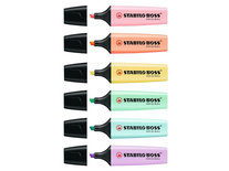 Stabilo Boss Pastel Markeerstift - 6 stuks