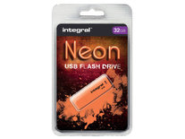 Integral Neon Oranje USB-stick - 32 GB