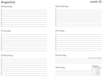 Ryam Spiraal Studieagenda 2022-2023 - Blauw