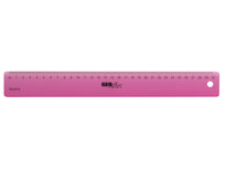 Geoflex Liniaal 30cm - Neon Roze Geoflex Liniaal 30cm - Neon Roze