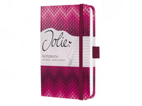 Jolie Beauty A6 Notitieboekje - Roze Jolie Beauty A6 Notitieboekje - Roze